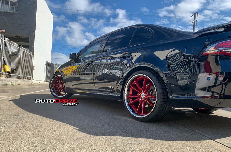 FORD FALCON ABL23 CANDY RED CHROME LIP